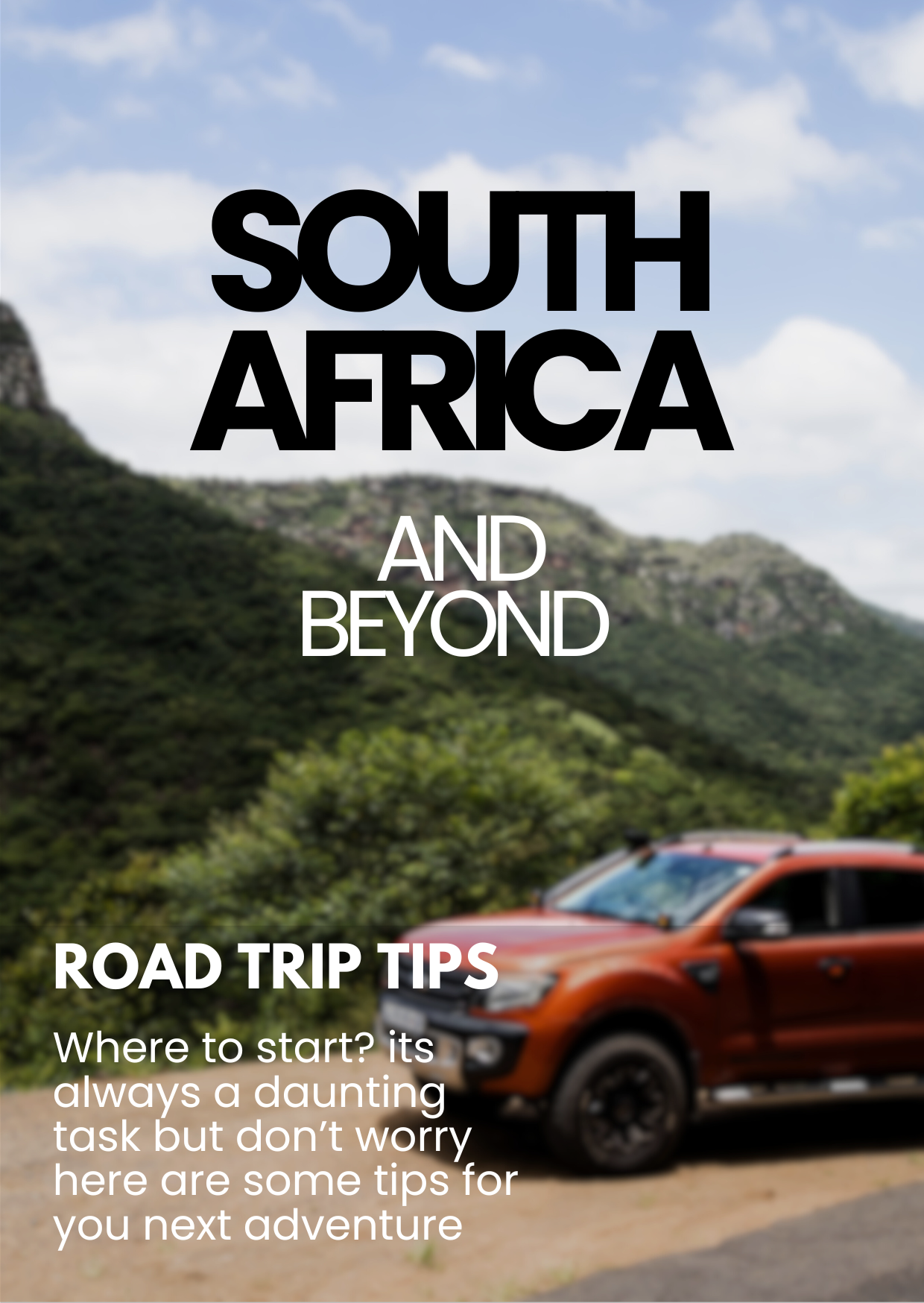 Road trips tips blur